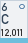 Kohlenstoff (Symbol: C, Ordnungszahl: 6)