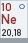 Neon (Symbol: Ne, Ordnungszahl: 10)