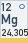 Magnesium (Symbol: Mg, Ordnungszahl: 12)