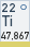 Titan (Symbol: Ti, Ordnungszahl: 22)