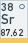 Strontium (Symbol: Sr, Ordnungszahl: 38)