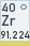 Zirconium (Symbol: Zr, Ordnungszahl: 40)