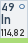 Indium (Symbol: In, Ordnungszahl: 49)