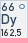 Dysprosium (Symbol: Dy, Ordnungszahl: 66)