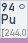 Plutonium (Symbol: Pu, Ordnungszahl: 94)