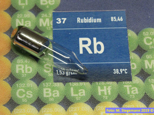 Rubidium: Foto